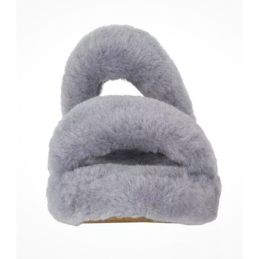 NEW UGG Oh Yeah Slide - Gray with Slingback Logo Women's Size 9 - Picture 4 of 9